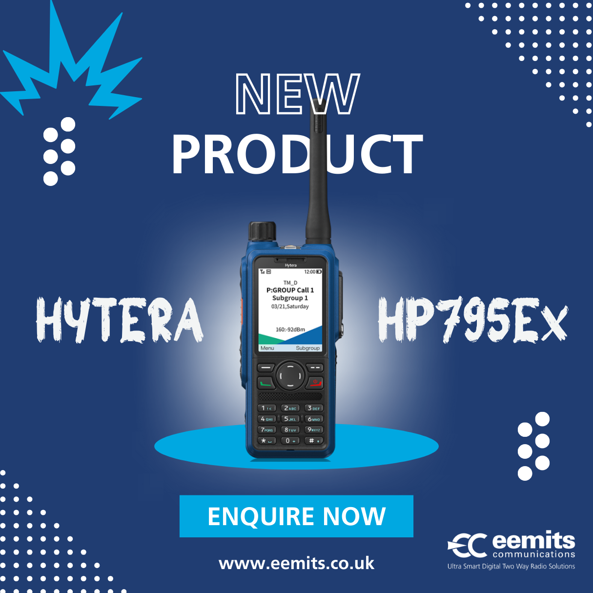 Introducing the New Hytera ATEX Radio