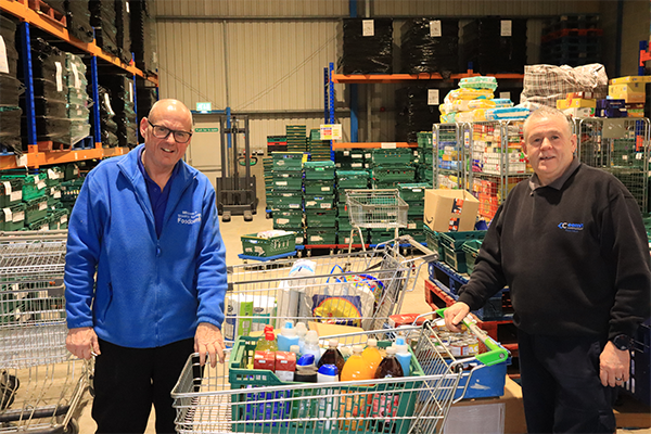 Foodbank: Eemits Donates £300 Worth Of Items to Stockton Foodbank