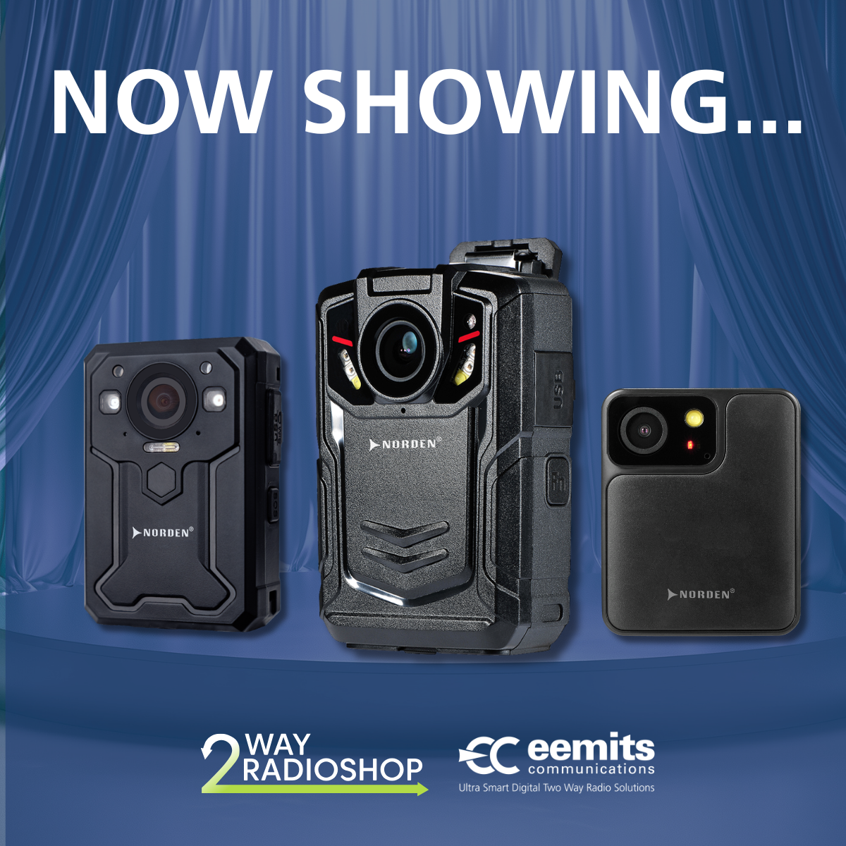 Norden Body Cameras Now Available Via Our 2wayradioshop site